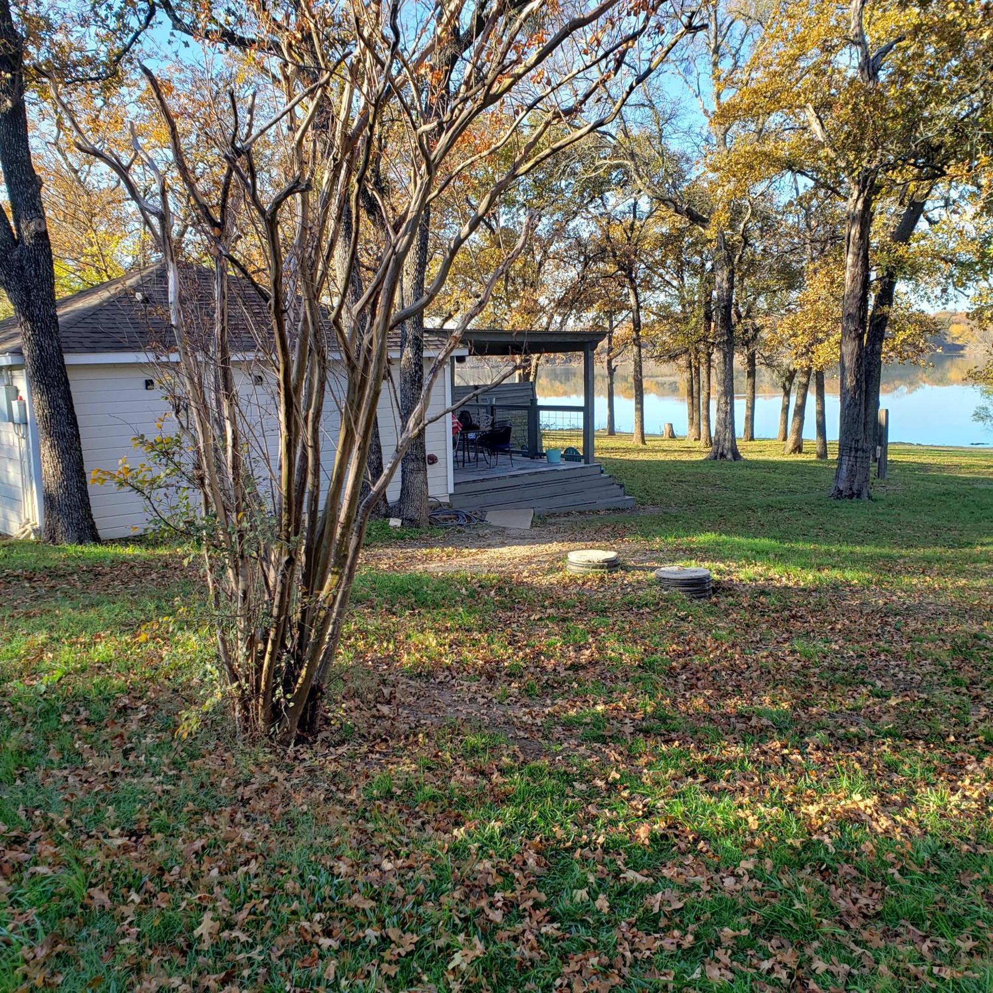 Lake Front Cottage Little Elm Exterior photo
